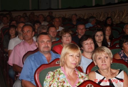 У Житомирі привітали працівників будівельної галузі з професійним святом
