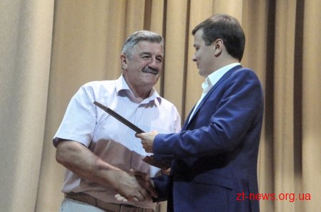 У Житомирі привітали працівників будівельної галузі з професійним святом