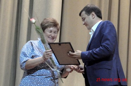 У Житомирі привітали працівників будівельної галузі з професійним святом