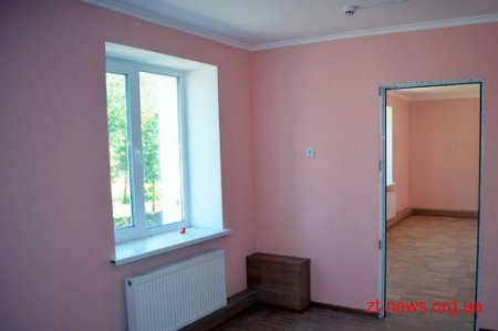Реконструкція дитячого садочку у селі Гульськ Новоград-Волинського району майже завершена