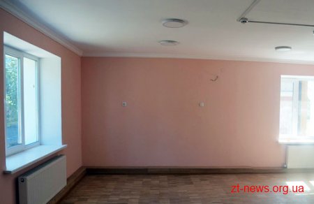 Реконструкція дитячого садочку у селі Гульськ Новоград-Волинського району майже завершена
