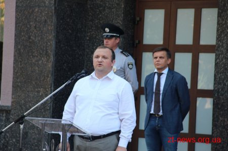 У Житомирі склали присягу більше 60 поліцейських