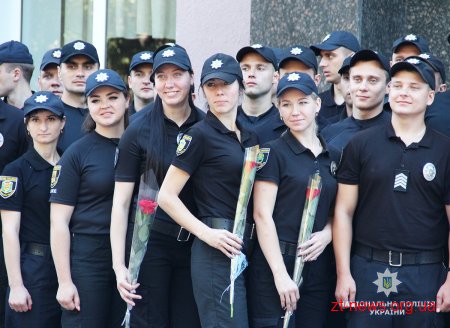 У Житомирі склали присягу більше 60 поліцейських