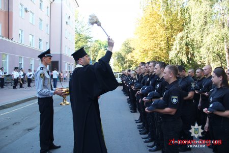 У Житомирі склали присягу більше 60 поліцейських