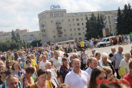Сотні житомирян долучилися до святкування 1030 років Хрещення Русі