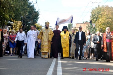 Сотні житомирян долучилися до святкування 1030 років Хрещення Русі