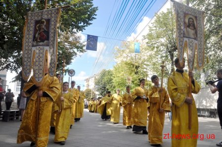 Сотні житомирян долучилися до святкування 1030 років Хрещення Русі