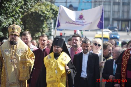 Сотні житомирян долучилися до святкування 1030 років Хрещення Русі