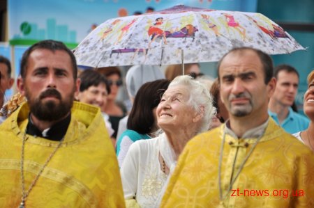 Сотні житомирян долучилися до святкування 1030 років Хрещення Русі
