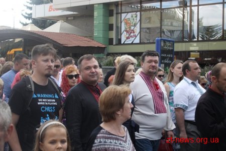 Сотні житомирян долучилися до святкування 1030 років Хрещення Русі