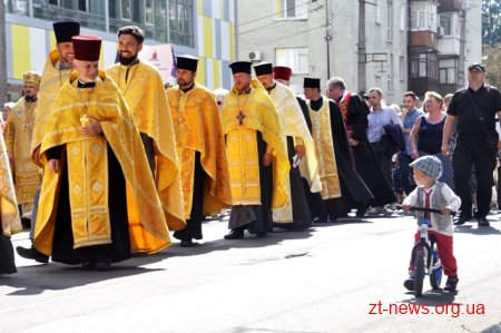 Сотні житомирян долучилися до святкування 1030 років Хрещення Русі
