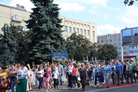 Сотні житомирян долучилися до святкування 1030 років Хрещення Русі