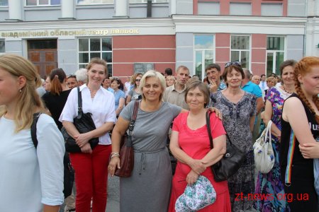 Сотні житомирян долучилися до святкування 1030 років Хрещення Русі