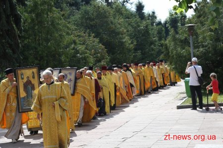 Сотні житомирян долучилися до святкування 1030 років Хрещення Русі