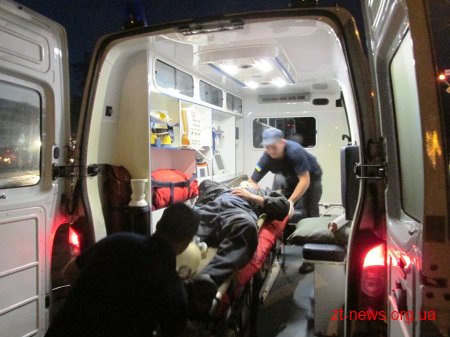 У Житомирі вночі відбулися навчання з порятунку потерпілих в ДТП