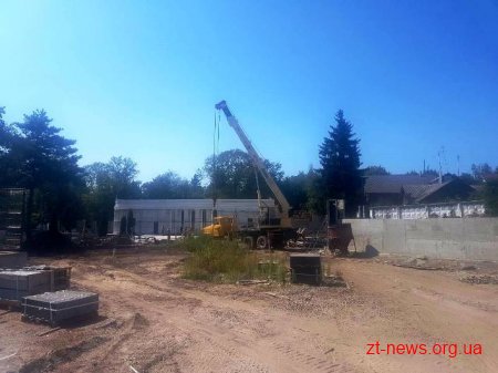 На стадіоні «Полісся» тривають роботи з благоустрою