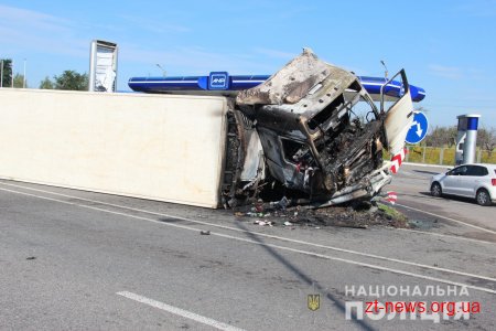 Водій вантажівки, який втік з місця ДТП, сам прийшов до поліції