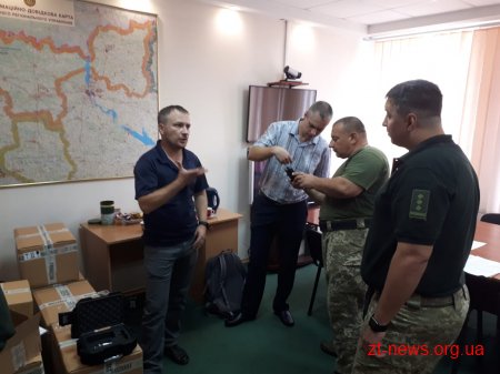 Прикордонники Житомирського загону отримали 100 комплектів дозиметрів