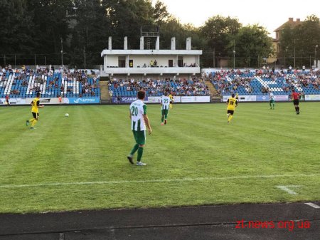 ФК «Полісся» внічию зіграв з ФК «Буковина»