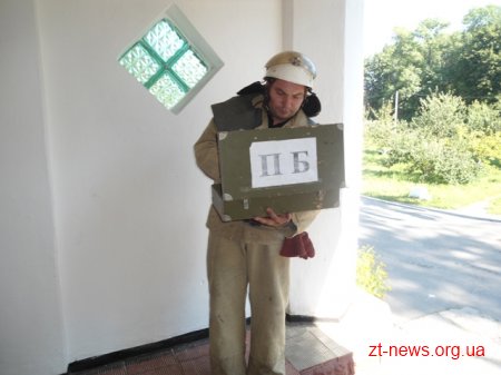 На Житомирщині фахівці ДСНС ліквідували умовну пожежу у психоневрологічному інтернаті
