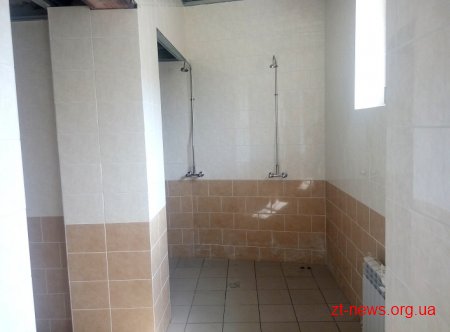 На Житомирщині за кошти ДФРР завершують реконструкцію спорткомплексу