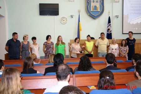 До Житомира приїхали волонтери Корпусу Миру