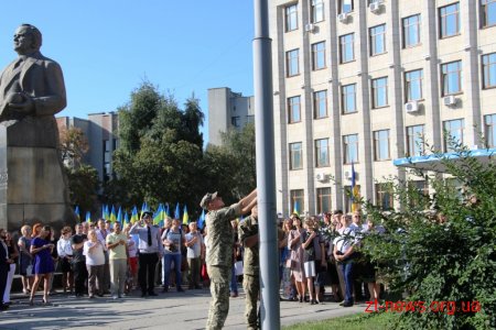 Сотні житомирян долучились до відзначення Дня Державного Прапора України