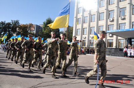 Сотні житомирян долучились до відзначення Дня Державного Прапора України