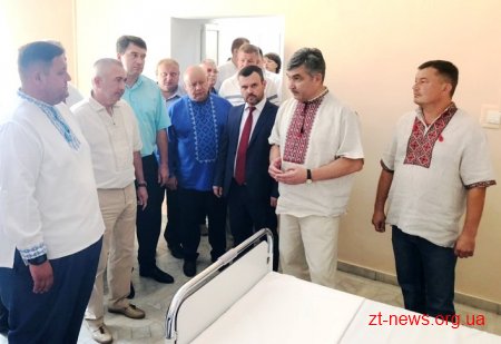 Оновлене відділення гемодіалізу в м. Овруч готове приймати пацієнтів
