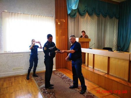12 фахівців рятувальної служби отримали відомчі нагороди та спеціальні звання