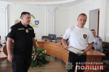 У Житомирі відбулася урочиста посвята молоді у лави «Юних вартових правопорядку»