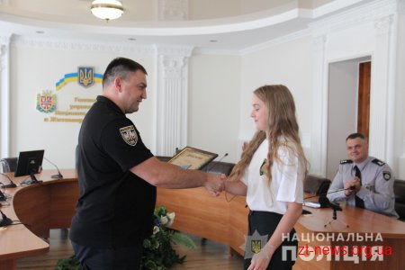 У Житомирі відбулася урочиста посвята молоді у лави «Юних вартових правопорядку»