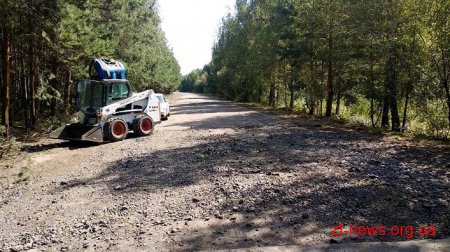 На Житомирщині розпочався ремонт дороги Народичі–Малин