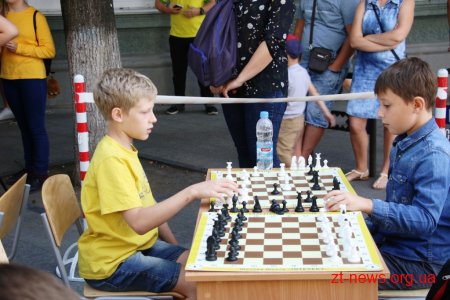У Житомирі розпочався дводенний Шаховий фестиваль «Незалежність – 2018»