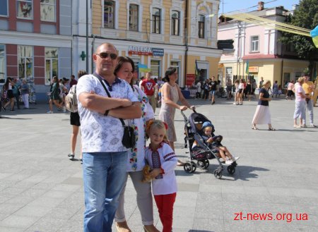 Як у Житомирі відзначали День Незалежності