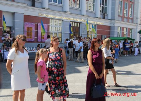 Як у Житомирі відзначали День Незалежності
