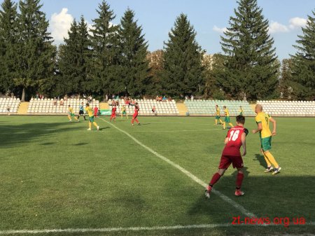 Футбольний клуб «Полісся» у нічию зіграв домашній матч з ФК «Калуш»