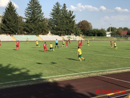 Футбольний клуб «Полісся» у нічию зіграв домашній матч з ФК «Калуш»