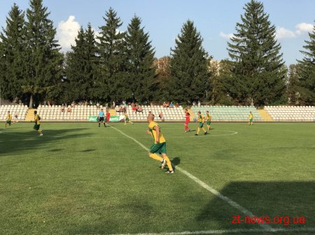 Футбольний клуб «Полісся» у нічию зіграв домашній матч з ФК «Калуш»
