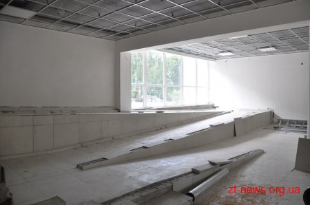 У Центрі вертебрології на 80% завершили благоустрій та підготували всі стіни до фарбування