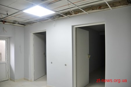У Центрі вертебрології на 80% завершили благоустрій та підготували всі стіни до фарбування