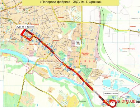 Новий автобусний маршрут підвозитиме мешканців Паперової фабрики до обласної лікарні
