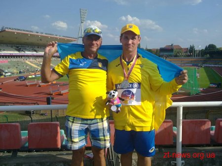 Представник Житомирщини здобув срібну нагороду на Чемпіонаті Європи з легкої атлетики
