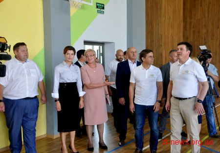 У Житомирі відкрили новий корпус Житомирської міської гімназії №3