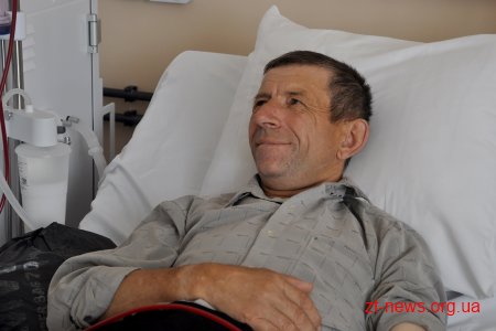 Перші 5 пацієнтів отримали якісну послугу у новому відділенні гемодіалізу у Овручі