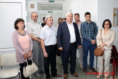 В обласній лікарні медики обговорили реформу галузі охорони здоров'я та оглянули відділення