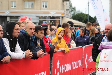 Космічний Напівмарафон пам’яті Леоніда Каденюка відбувся у Житомирі