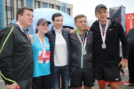 Космічний Напівмарафон пам’яті Леоніда Каденюка відбувся у Житомирі