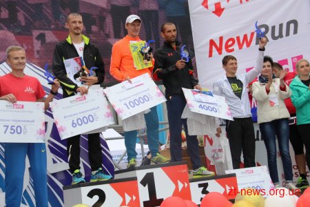Космічний Напівмарафон пам’яті Леоніда Каденюка відбувся у Житомирі