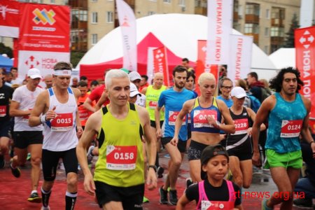 Космічний Напівмарафон пам’яті Леоніда Каденюка відбувся у Житомирі